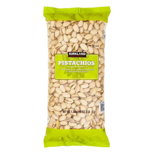 3 lbs bag of Premium In-Shell Pistachios - Roasted & Salted Snack Bulk Bag